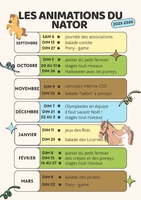 Les animations du Nator 2025-2026